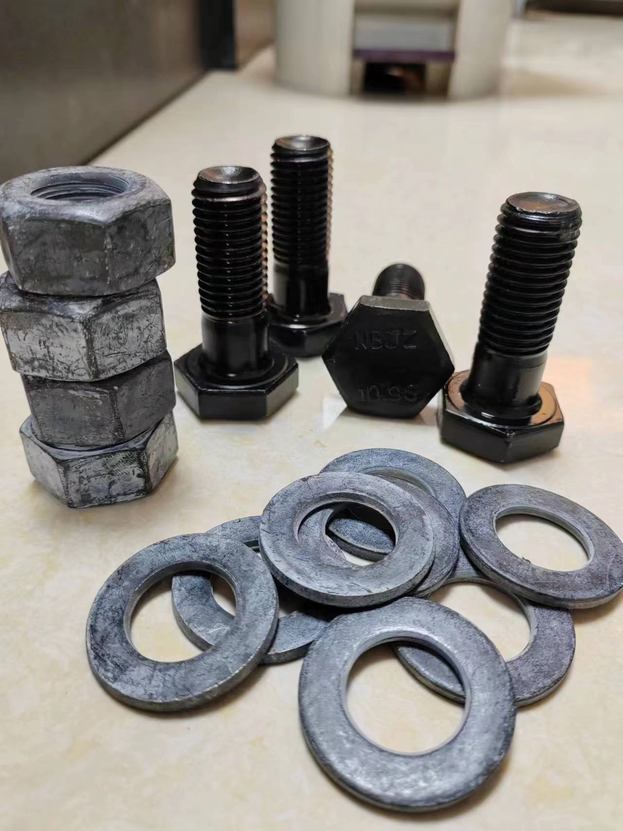 外六角螺栓 鍍鋅螺栓 高強螺栓 本色螺栓 彩色螺栓 藍白螺栓 各種材質螺栓